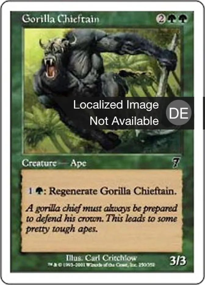 Gorillahäuptling kaufen - Seventh Edition bei TcG Love