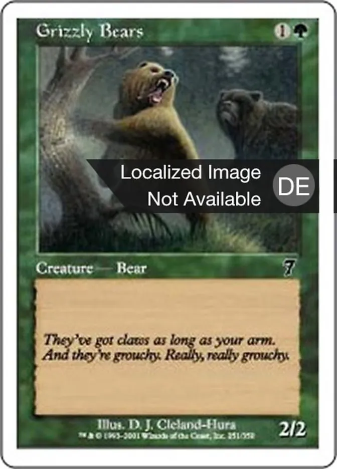 Grizzlybären kaufen - Seventh Edition bei TcG Love