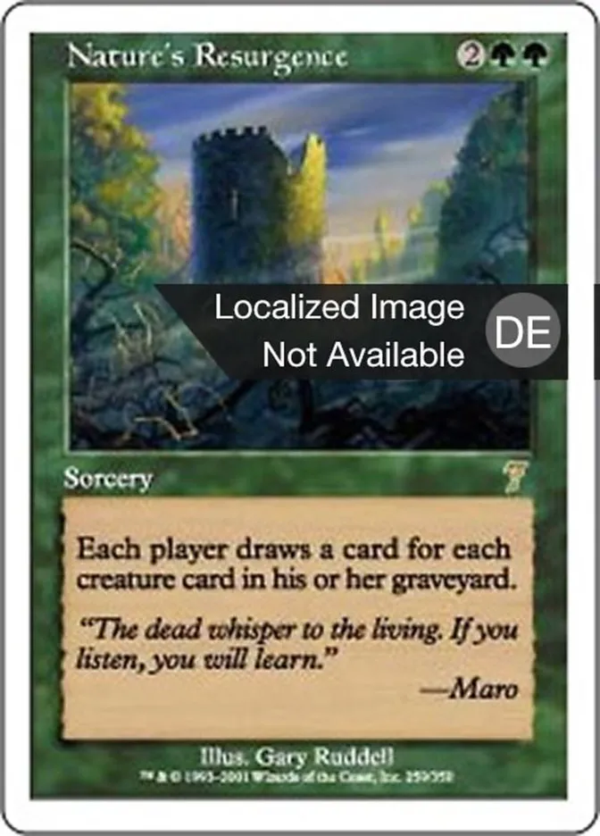 Wiedererwachen der Natur kaufen - Seventh Edition bei TcG Love