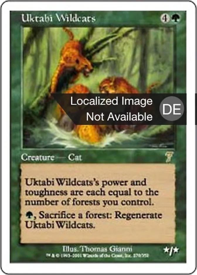 Uktabi-Wildkatzen kaufen - Seventh Edition bei TcG Love