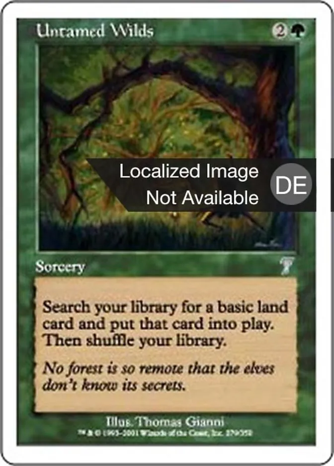 Ungezähmte Wildnis kaufen - Seventh Edition bei TcG Love