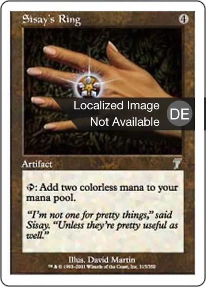 Sisays Ring kaufen - Seventh Edition bei TcG Love