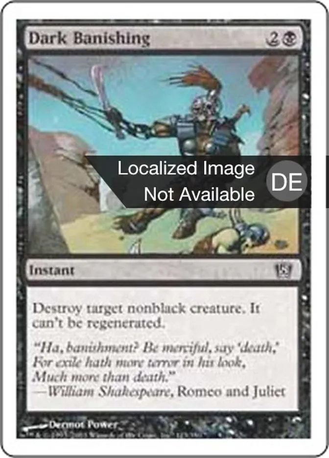 Dunkle Verbannung kaufen - Eighth Edition bei TcG Love