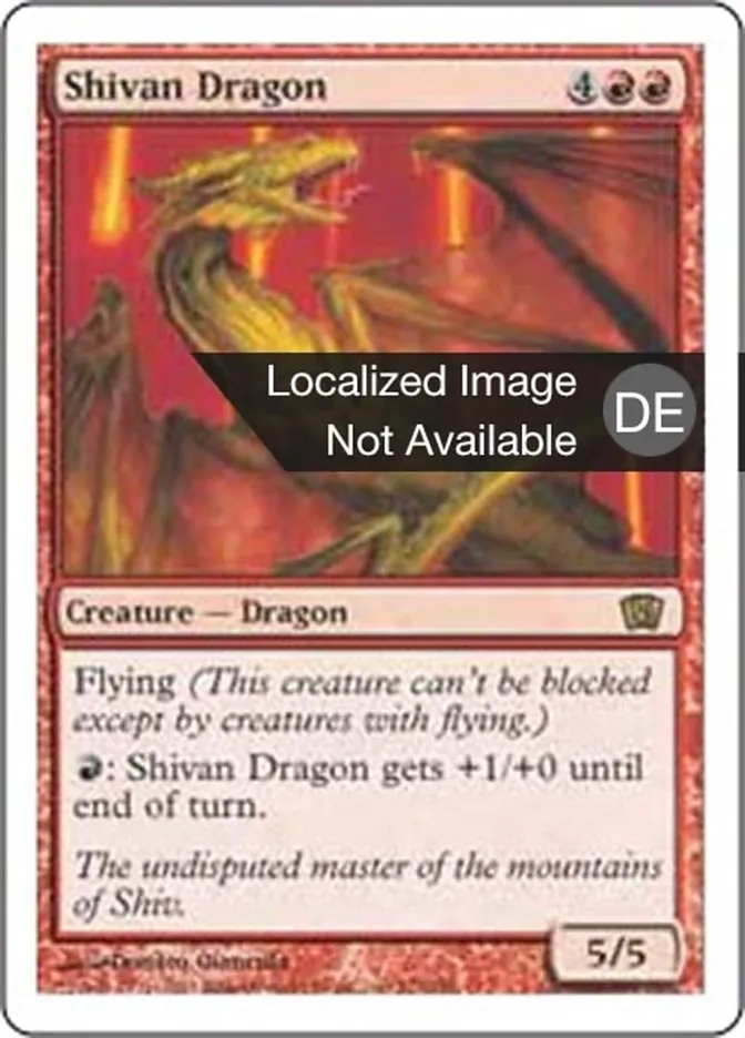 Shivan-Drache kaufen - Eighth Edition bei TcG Love