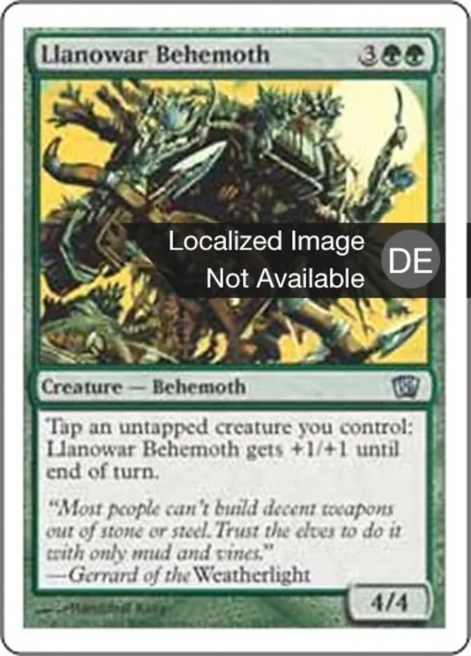 Llanowar-Behemoth kaufen - Eighth Edition bei TcG Love