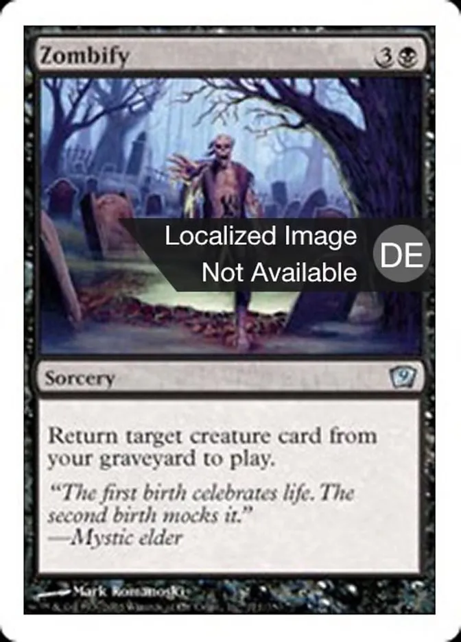 Zombifizierung kaufen - Ninth Edition bei TcG Love