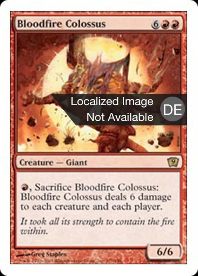 Flammenblut-Koloss kaufen - Ninth Edition bei TcG Love