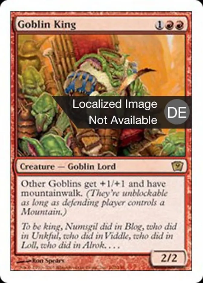 Goblinkönig kaufen - Ninth Edition bei TcG Love
