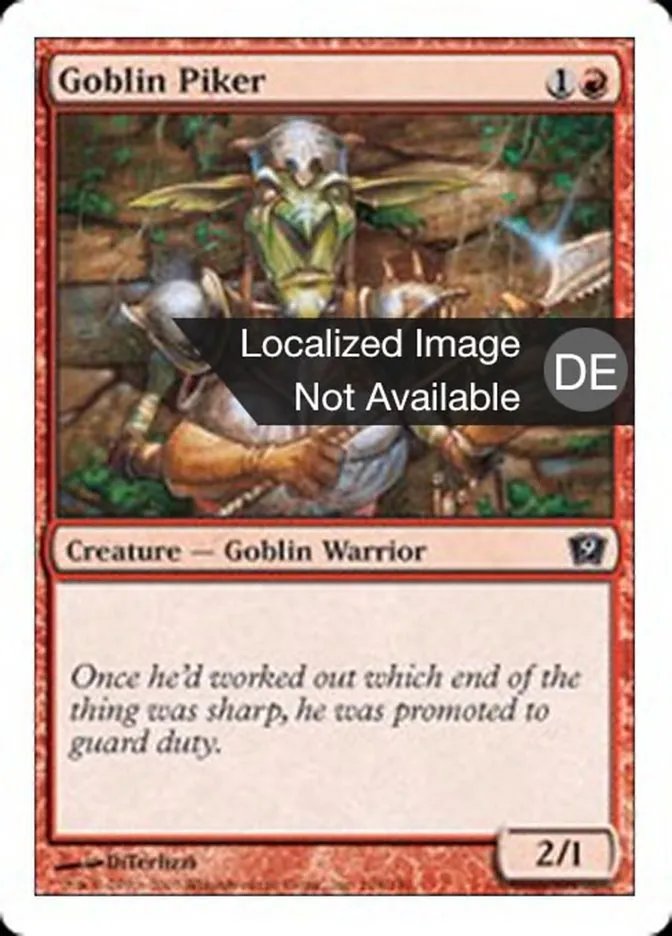 Goblin-Lanzenträger kaufen - Ninth Edition bei TcG Love