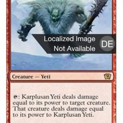 Karplusanischer Yeti kaufen - Ninth Edition bei TcG Love