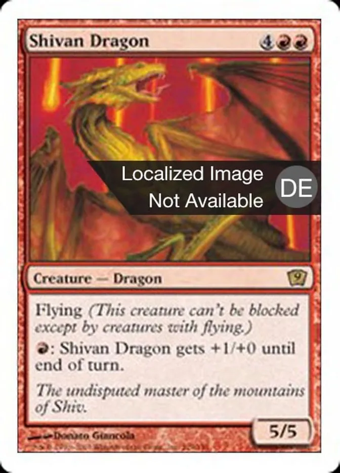 Shivan-Drache kaufen - Ninth Edition bei TcG Love