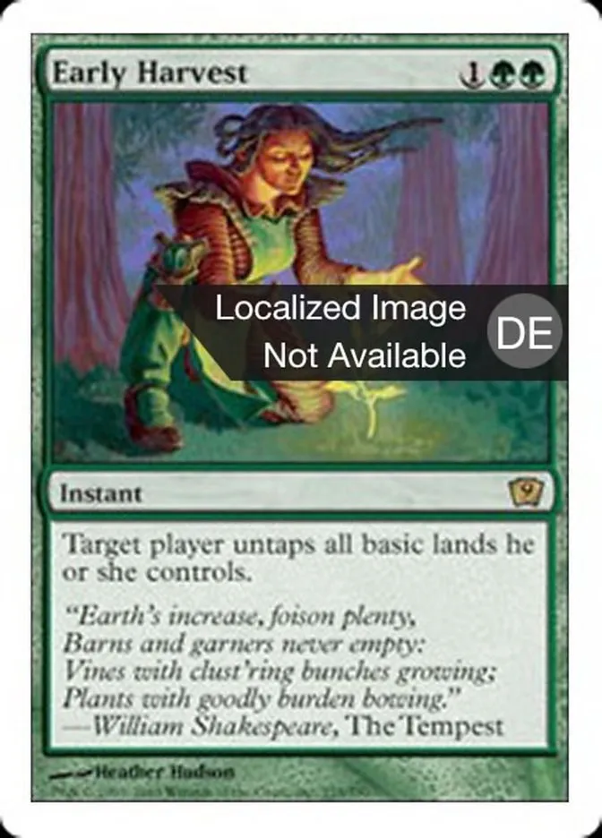 Frühernte kaufen - Ninth Edition bei TcG Love