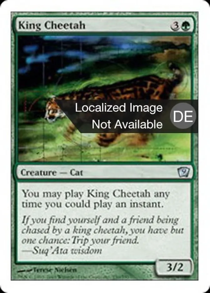 Königsgepard kaufen - Ninth Edition bei TcG Love