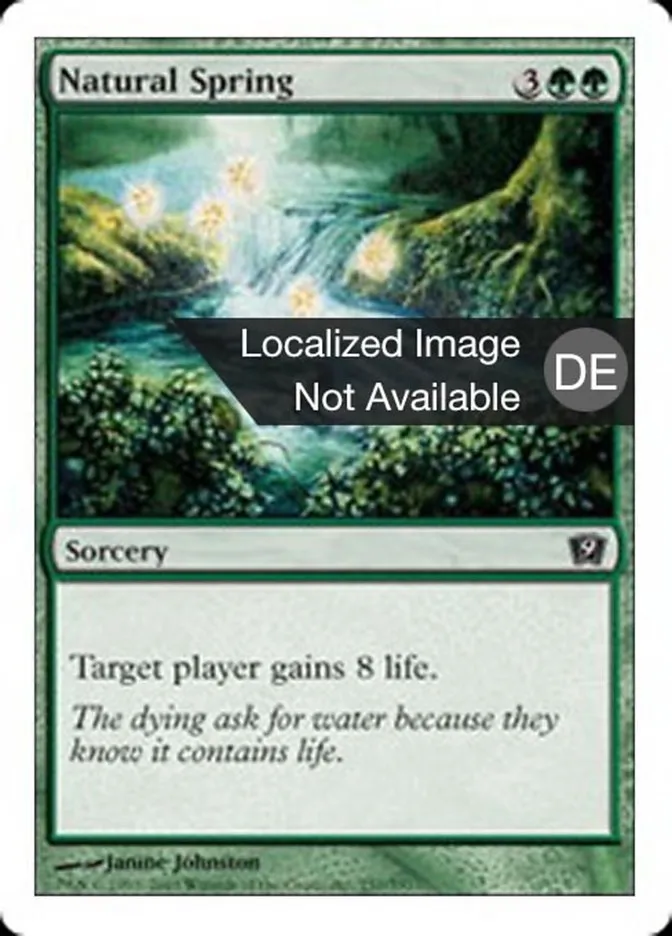 Natürliche Quelle kaufen - Ninth Edition bei TcG Love
