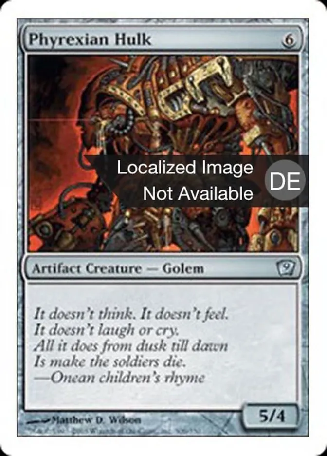 Phyrexianischer Moloch kaufen - Ninth Edition bei TcG Love