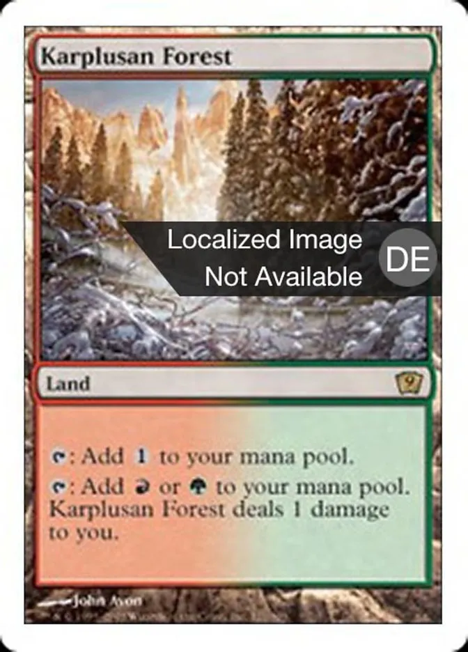 Karplusanischer Wald kaufen - Ninth Edition bei TcG Love