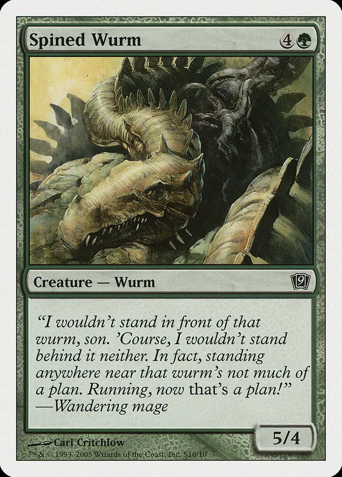Spined Wurm kaufen - Ninth Edition bei TcG Love