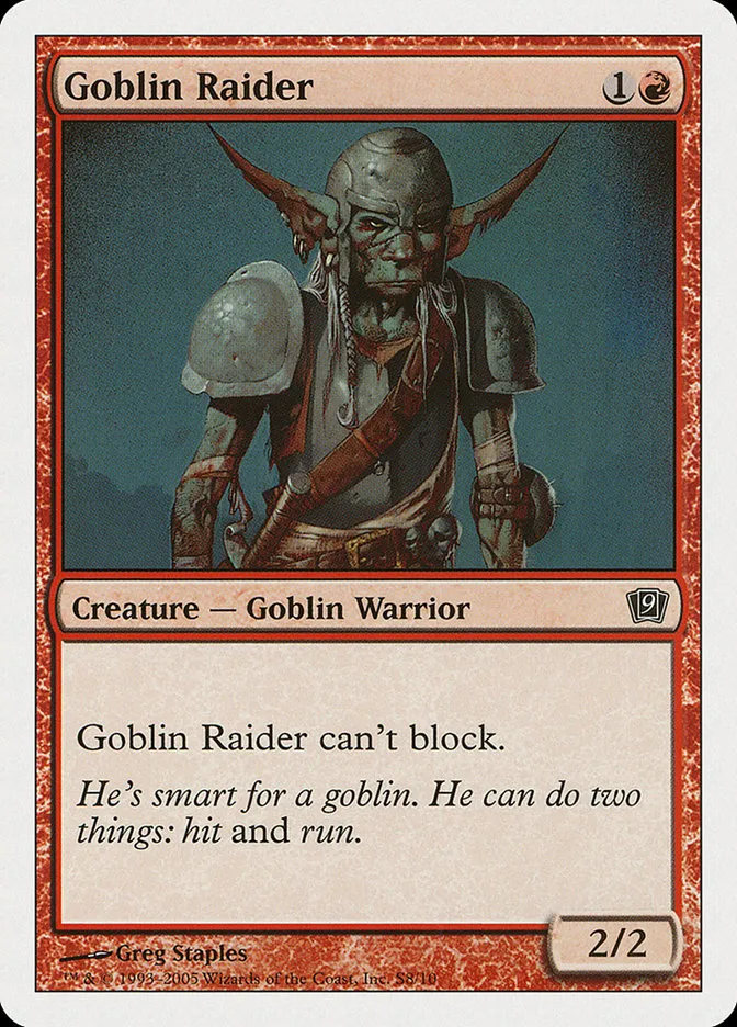 Goblin Raider kaufen - Ninth Edition bei TcG Love