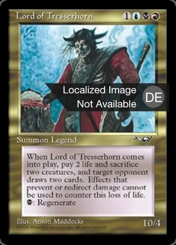 Lord von Tresserhorn kaufen - Alliances bei TcG Love