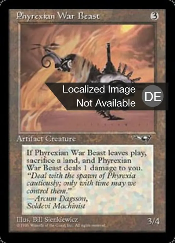 Phyrexianische Kriegsbestie kaufen - Alliances bei TcG Love