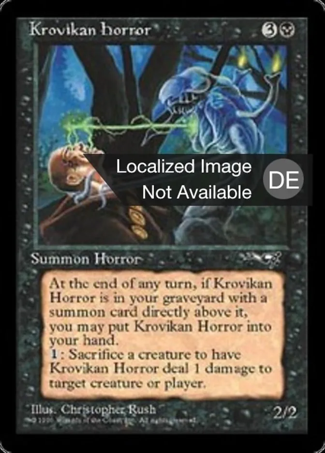 Krovikanischer Schrecken kaufen - Alliances bei TcG Love