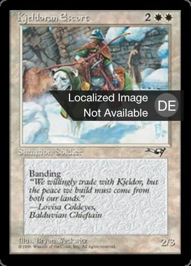 Kjeldoranische Eskorte kaufen - Alliances bei TcG Love