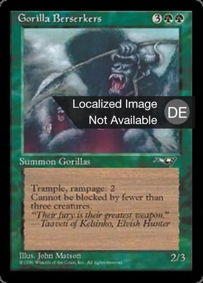 Rasende Gorillas kaufen - Alliances bei TcG Love