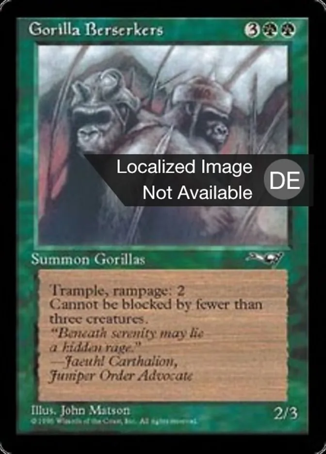 Rasende Gorillas kaufen - Alliances bei TcG Love