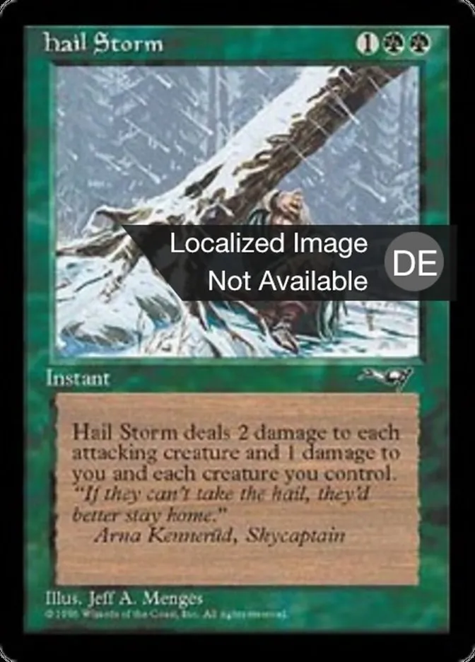 Hagelsturm kaufen - Alliances bei TcG Love