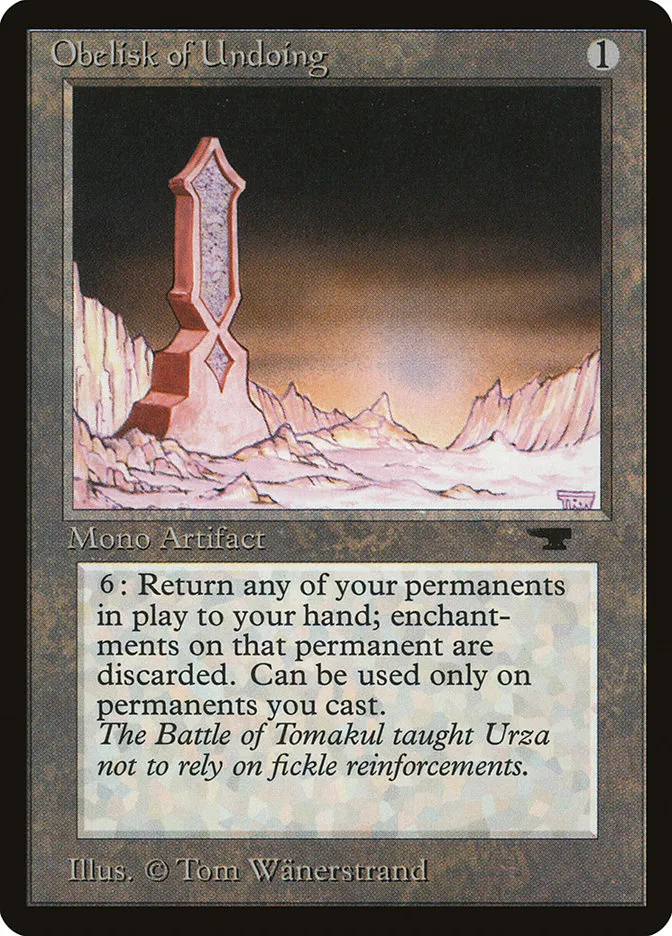 Obelisk of Undoing kaufen - Antiquities bei TcG Love