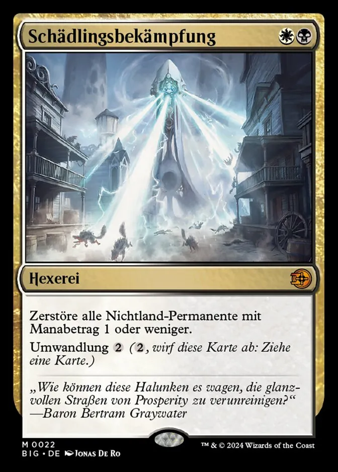 Schädlingsbekämpfung kaufen - The Big Score bei TcG Love