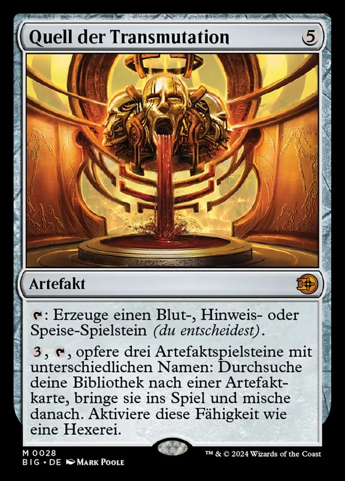 Quell der Transmutation kaufen - The Big Score bei TcG Love