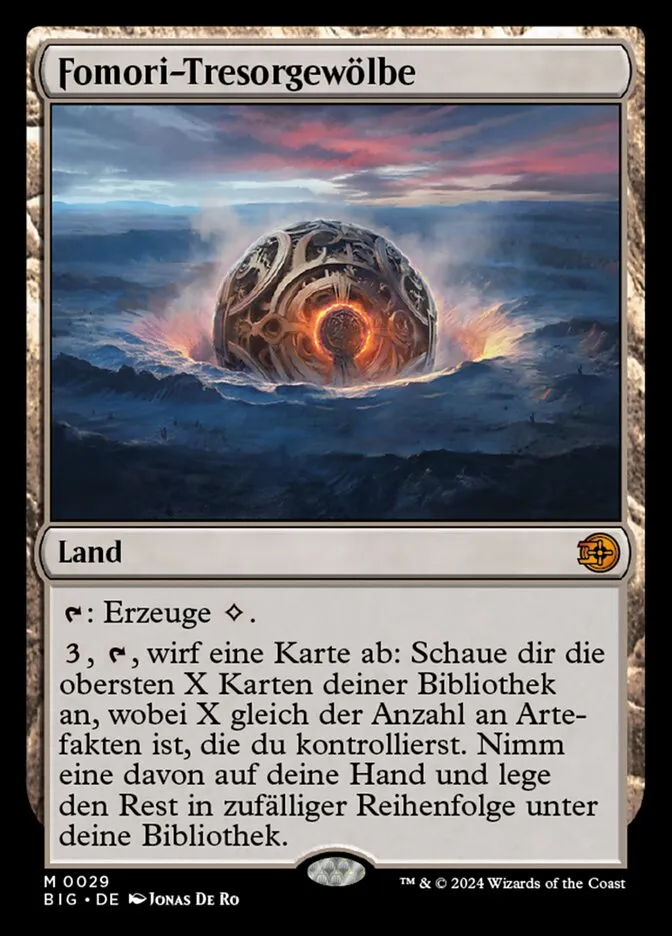 Fomori-Tresorgewölbe kaufen - The Big Score bei TcG Love