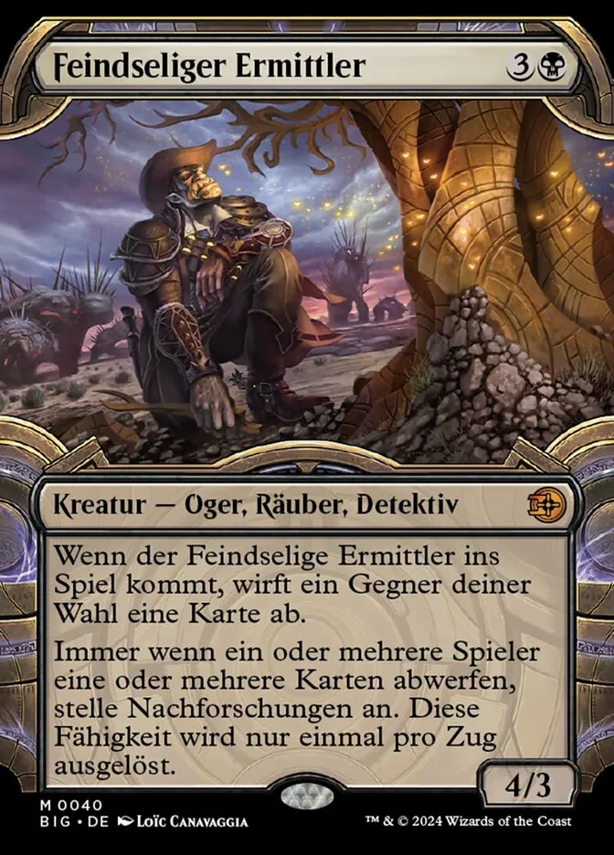 Feindseliger Ermittler kaufen - The Big Score bei TcG Love