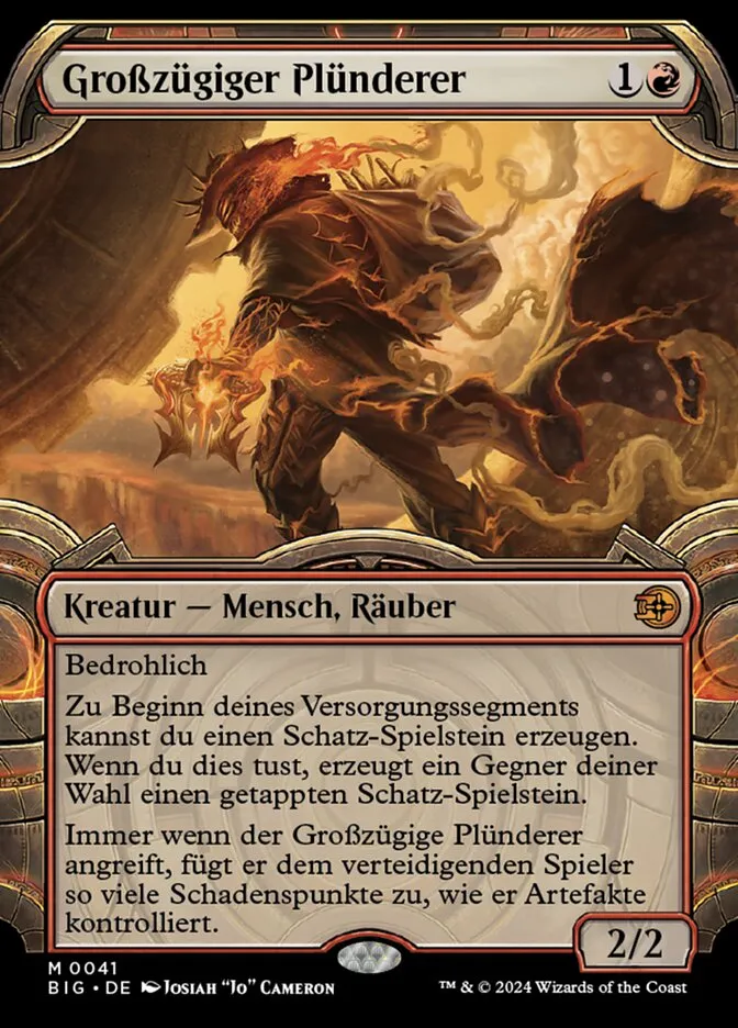 Großzügiger Plünderer kaufen - The Big Score bei TcG Love