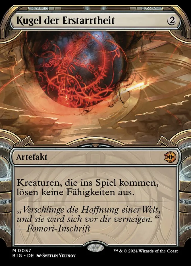 Kugel der Erstarrtheit kaufen - The Big Score bei TcG Love