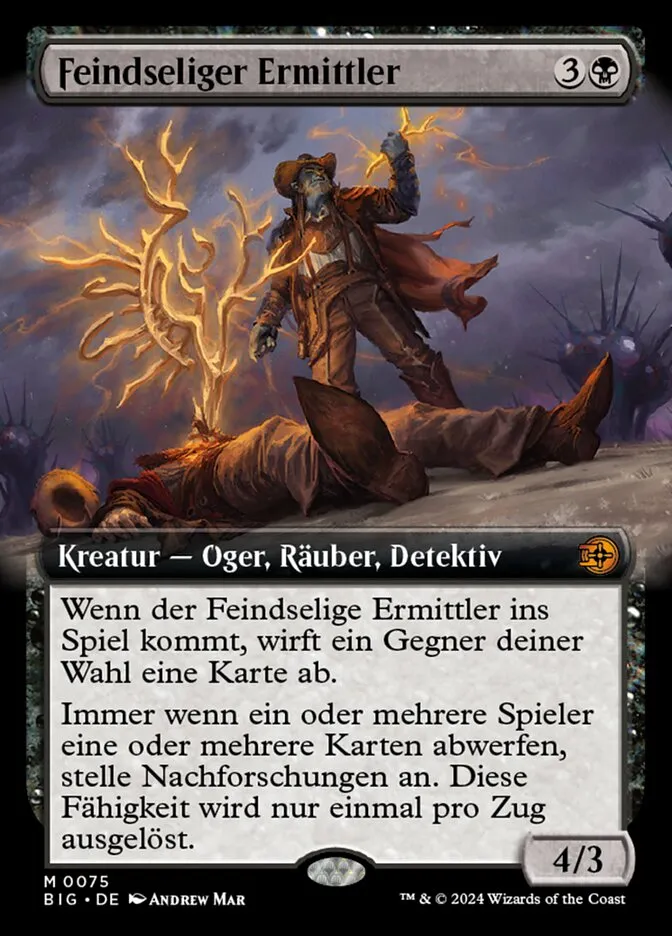 Feindseliger Ermittler kaufen - The Big Score bei TcG Love