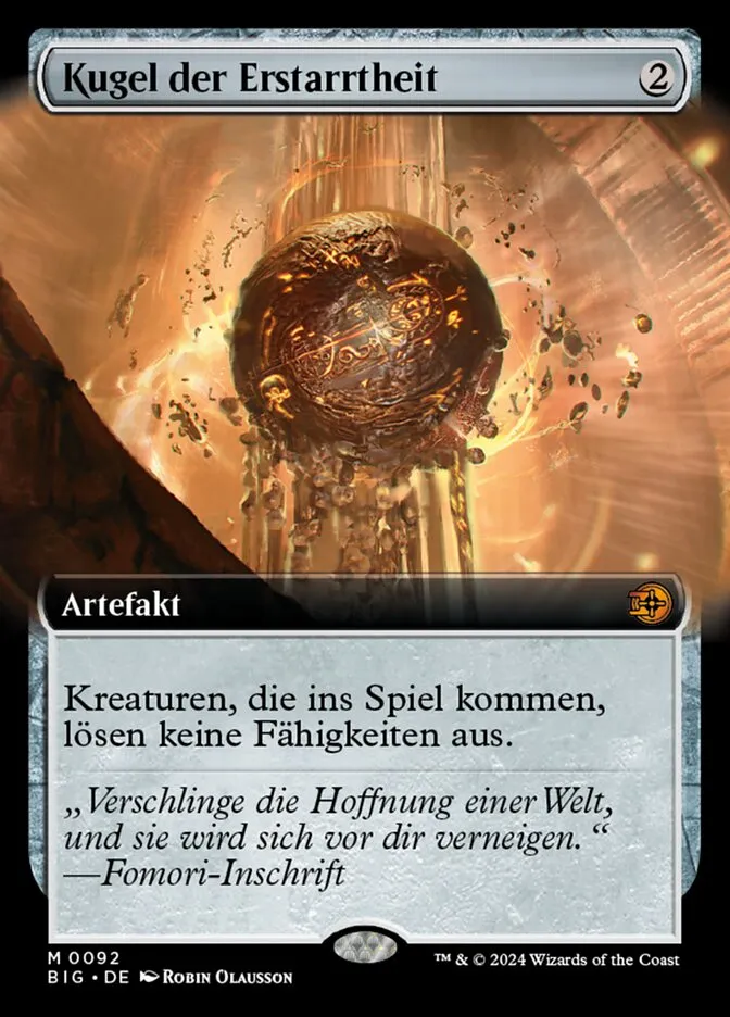 Kugel der Erstarrtheit kaufen - The Big Score bei TcG Love