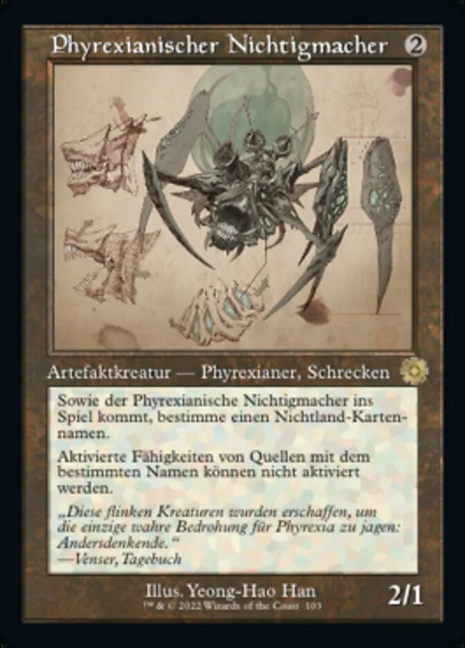 Phyrexianischer Nichtigmacher kaufen - The Brothers' War Retro Artifacts bei TcG Love