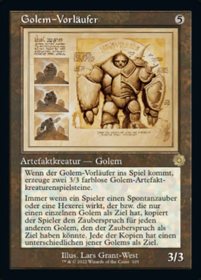 Golem-Vorläufer kaufen - The Brothers' War Retro Artifacts bei TcG Love