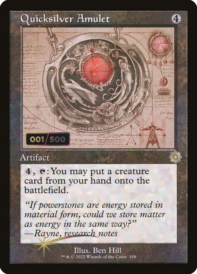 Quicksilver Amulet kaufen - The Brothers' War Retro Artifacts bei TcG Love
