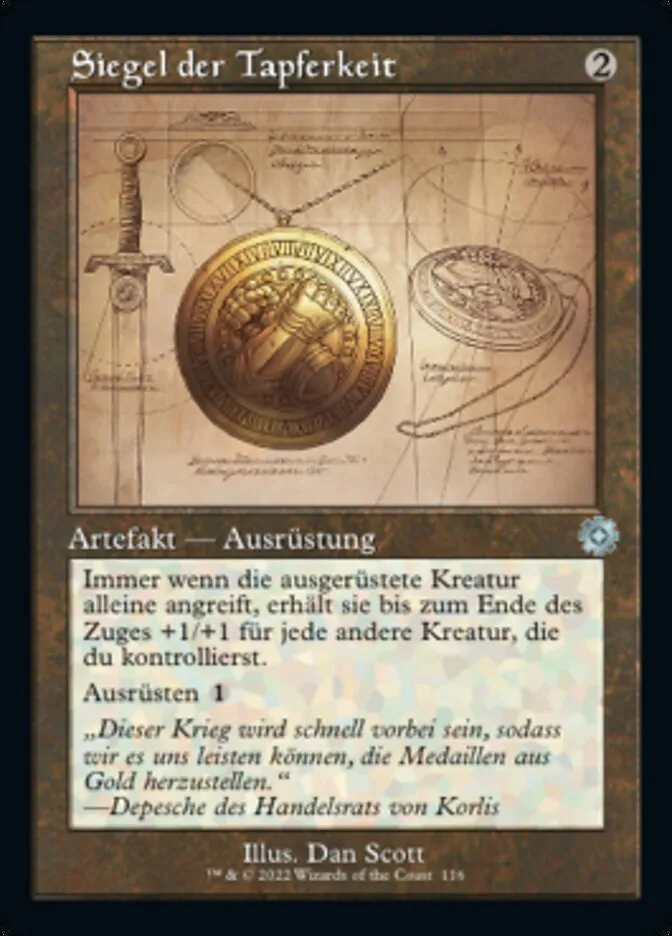 Siegel der Tapferkeit kaufen - The Brothers' War Retro Artifacts bei TcG Love