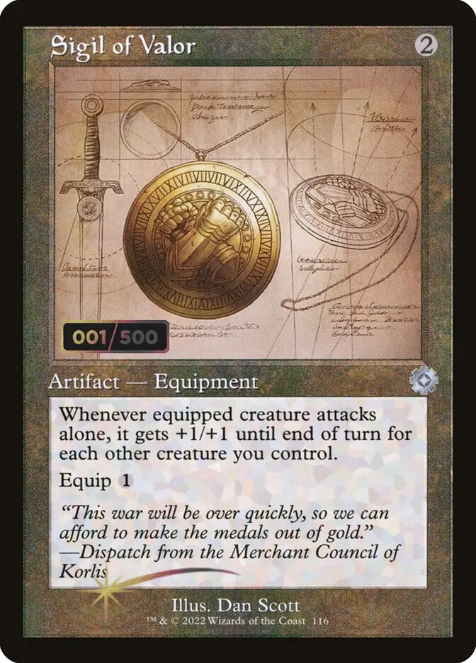 Sigil of Valor kaufen - The Brothers' War Retro Artifacts bei TcG Love