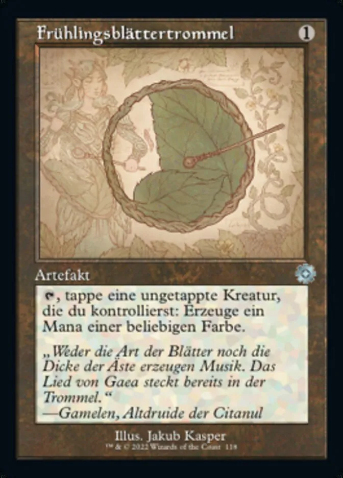Frühlingsblättertrommel kaufen - The Brothers' War Retro Artifacts bei TcG Love
