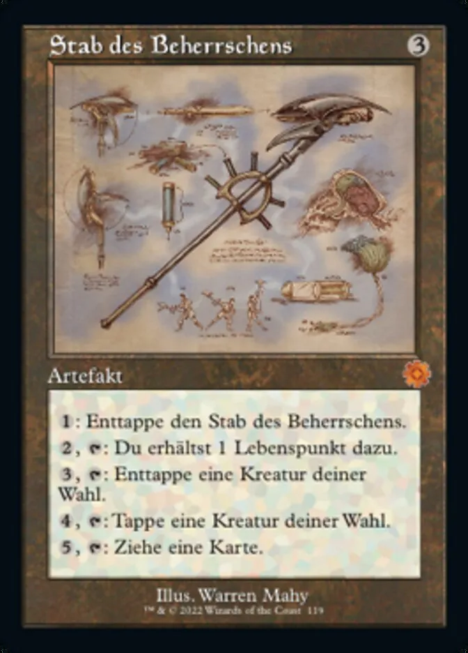 Stab des Beherrschens kaufen - The Brothers' War Retro Artifacts bei TcG Love