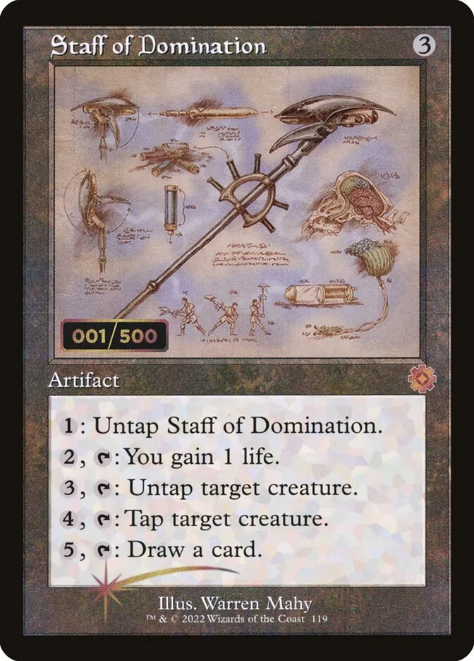 Staff of Domination kaufen - The Brothers' War Retro Artifacts bei TcG Love