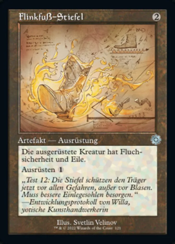 Flinkfuß-Stiefel kaufen - The Brothers' War Retro Artifacts bei TcG Love
