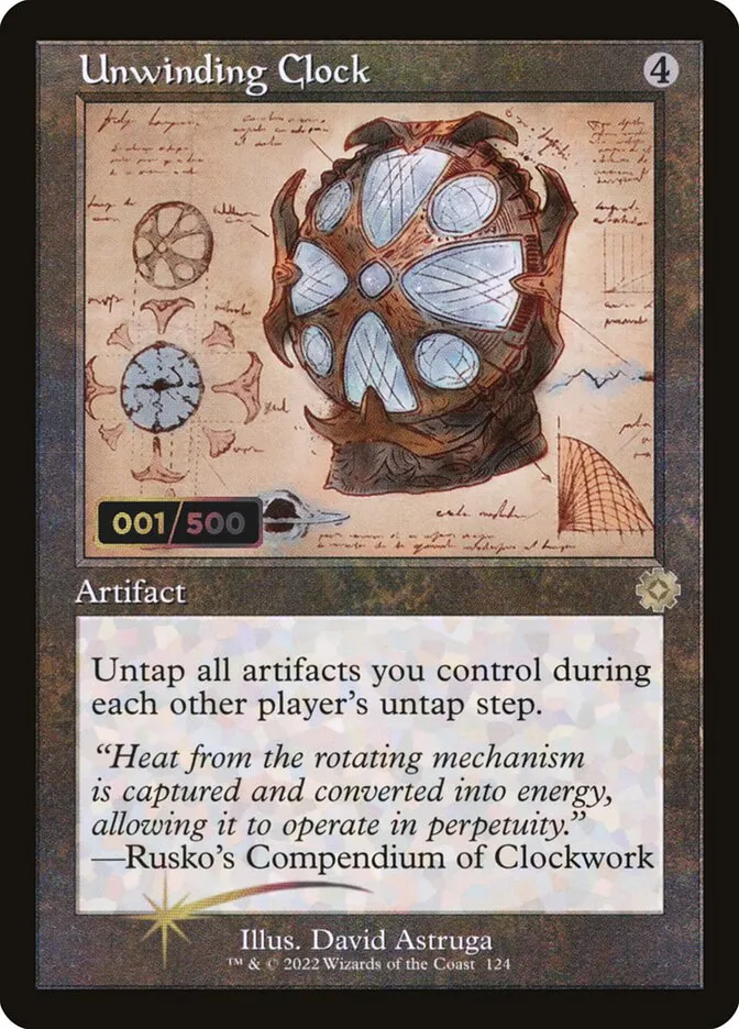 Unwinding Clock kaufen - The Brothers' War Retro Artifacts bei TcG Love