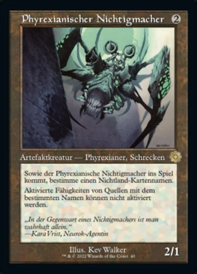 Phyrexianischer Nichtigmacher kaufen - The Brothers' War Retro Artifacts bei TcG Love
