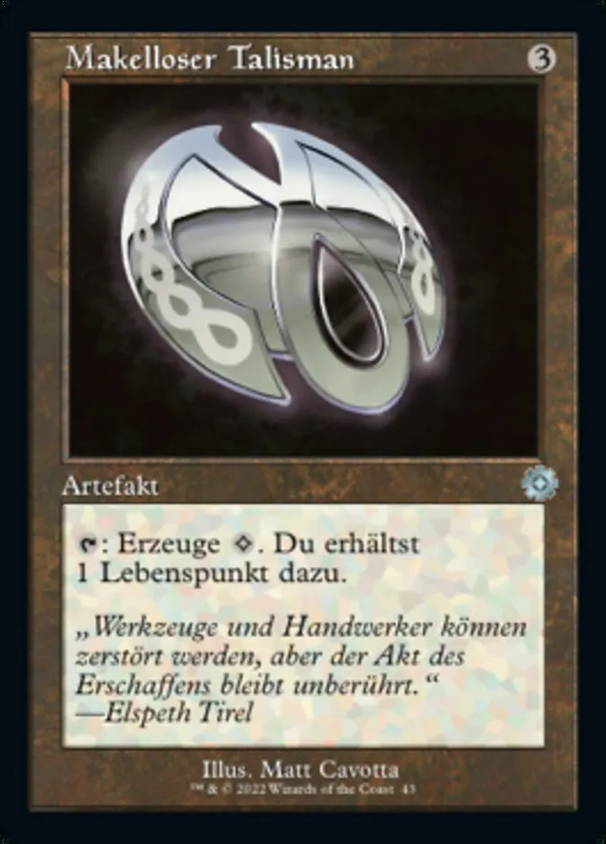 Makelloser Talisman kaufen - The Brothers' War Retro Artifacts bei TcG Love